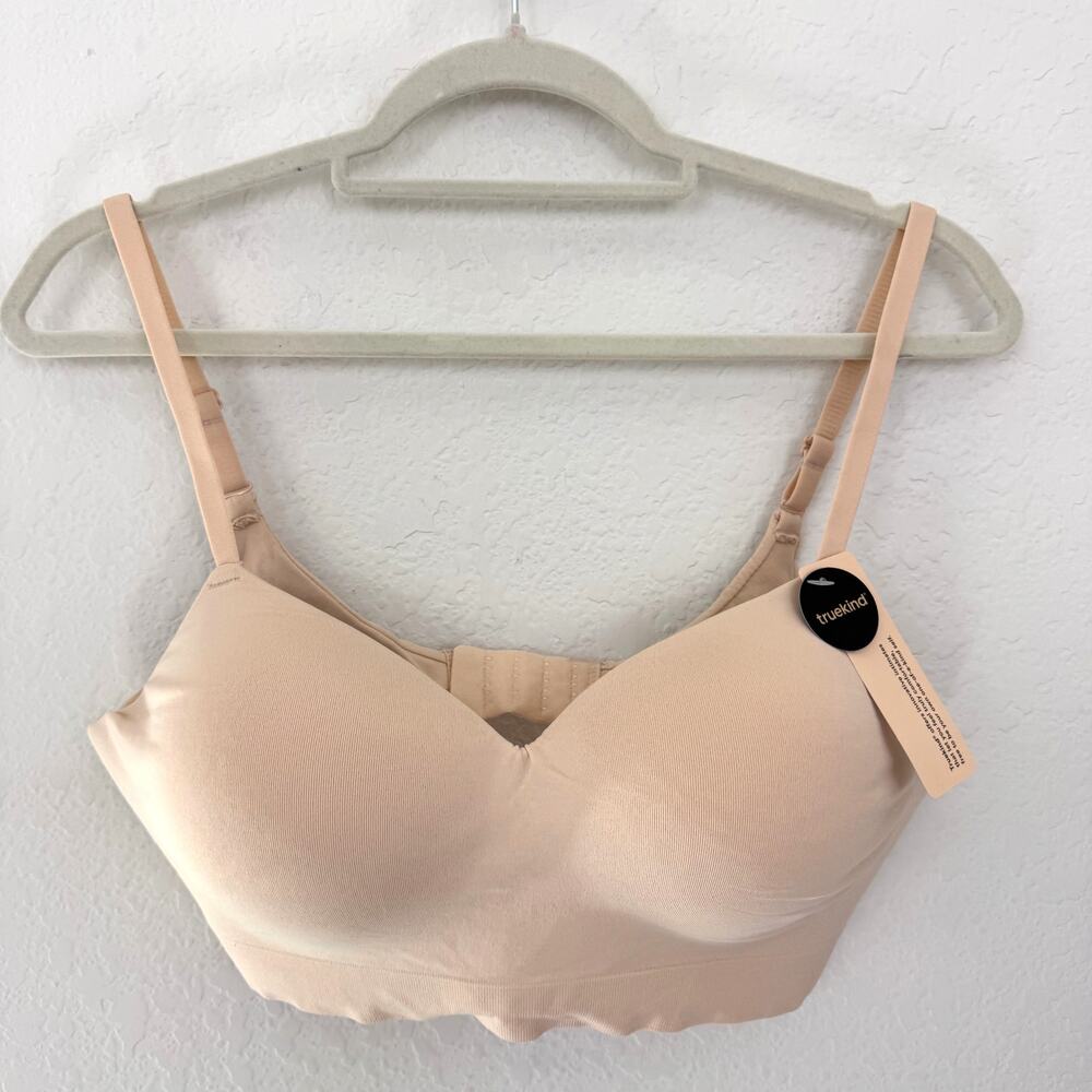 New Beige Trukind Bra Size L